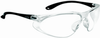 Bolle Spirit Safety Glasses with Matte Black Frame and Clear - 253-ST-40075 - Safety Glasses USA