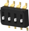 Dip Switch, 4Pos, Spst, Slide, Smd; No. Of Circuits Alcoswitch Te Connectivity - 38AC1024 - Newark, An Avnet Company
