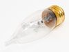 40 Watt, 130 Volt Clear Bent Tip Decorative Bulb - 408040 - bulbs.com