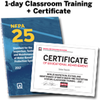 NFPA 25, Inspection, Testing, and Maintenance of Water-Based Fire Protection Systems (2017) 1-Day Classroom Training with Certificate of Educational Achievement - Image