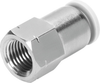 Push-in fitting - QBF-1/2-3/8-U - Festo Corporation