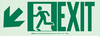 Glow-In-The Dark Safety Guidance Aluminum Sign - NYC Approved - 81801 - Brady Corporation