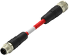 Sensor Cord, 4P M12 Plug-M12 Rcpt, 32.8 ; Connector Type A Te Connectivity - 50AH3850 - Newark, An Avnet Company