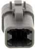 Rectangular Connectors, Heavy Duty - DTP Series - DTP06-4S - LADD Distribution