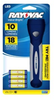 Rayovac Value Bright LED 4AAA Gel Grip Flashlight - BRSGEL4AAA-BA - Rayovac