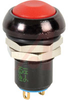 Switch; IP67 Sealed; Pushbutton; Latching; with Red Actuator - 70066016 - Allied Electronics, Inc.