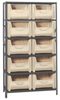Quantum Storage Bin Units - 53268 - U.S. Plastic Corporation