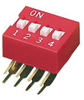 Dip Switch, 4Pos, Spst, Slide, Th; No. Of Circuits E-Switch - 15N7643 - Newark, An Avnet Company