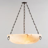 Burton Alabaster Bowl Light - CL97/I - Vaughan Designs, Inc.