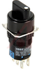 Switch, Keylock Rotary, DPDT, Positions3 - 70172996 - Allied Electronics, Inc.