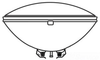 Sealed Beam Lamp - 4559-28 - GE Lighting