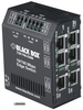 6-Port Industrial 10/100 Ethernet Switch Hardened Temperature - LBH600A-H - Black Box