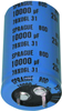 Aluminum Electrolytic Capacitor 6800Uf, 25V, +30,-10%, Snap-In; Capacitance Vishay - 65K3099 - Newark, An Avnet Company