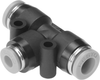 Push-in T-connector -- QST-5/8T-1/2-U - Image