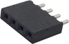 Board-Board Connector Socket, 4Way, 1Row; Connector Systems Samtec - 11P7248 - Newark, An Avnet Company