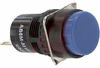 Switch;NON-ILLUM.OILTIGHT ENCLOSURE(IP65)Momentary ACTION;ROUND LENS;SPDT;BLUE - 70173287 - Allied Electronics, Inc.
