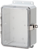 Polycarbonate  Electrical Enclosure 8X6X3 - P8063LPCLL - Integra Enclosures, Inc.