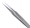 Excelta Three Star Utility Tweezers M-5-S - Stainless Steel Straight Tapered Ultra Fine Tip - 0.01 in Tip Width - 2 3/4 in Length - 0.01 in Thick - EXCELTA M-5-S - R. S. Hughes Company, Inc.