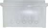 Small Enclosure, Pc, Grey/clear; Enclosure Type Fibox - 51AC8403 - Newark, An Avnet Company