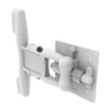 Monitor Mount, Tilt & Swivel, Single Arm, Aluminum Alloy, Powder Coat, White - AV-D30-15A101-76 - Southco