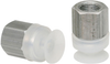 Flat suction cup (round) for particularly sensitive workpieces SGAN 16 SI-55 G1/8-IG - 10.01.01.00809 - Schmalz Inc.