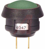 Snap-in Panel Mount P/B Switch, SPST, Green Pushbutton - 70216768 - Allied Electronics, Inc.