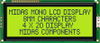 LCD Monochrome Displays - 2492705 - RS Components, Ltd.