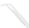 Excelta One Star Utility Tweezers 85 - Angled Broad Flat Tipped Tip - 4 1/2 in Length - EXCELTA 85 - R. S. Hughes Company, Inc.