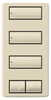 Master Control Switch - RKD-H3BSRL-ES-E - Lutron Electronics Co., Inc.