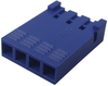 Wire-Board Connector Receptacle, 4 Position, 2.54Mm; Product Range Amphenol Communications Solutions - 62K6547 - Newark, An Avnet Company