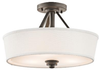 42441OZ Semi-Flush Mts.-Drum Shade - 344402 - Capital Lighting, Inc.