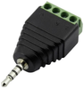 Phone Stereo Plug, 4Pos, 2.6Mm, Cable; No. Of Contacts Clever Little Box - 74AC8506 - Newark, An Avnet Company