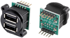 Usb Stacked, 2.0 Type A, 2Port, Vertical; Usb Connector Type Cliff Electronic Components - 36X2471 - Newark, An Avnet Company