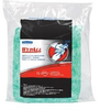 Kimberly-Clark Wypall Green / White 450 Wipe - Bag - 75 sheets per container - 12 in Overall Length - 91367 - 036000-91367 - R. S. Hughes Company, Inc.