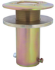 DBI-SALA Advanced Yellow Zinc Davit Sleeve Base - 648250-16316 - 648250-16316 - R. S. Hughes Company, Inc.