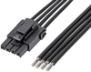 Cable, 4P Ultra-Fit Rcpt-Free End, 5.9; Connector To Connector Molex - 36AJ2866 - Newark, An Avnet Company