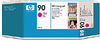 HP 90 C5063A OEM Magenta Ink 400ml - 102003663 - LaserCycle