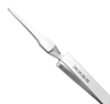 Excelta One Star Utility Tweezers DN-2A-SA-SE - Stainless Steel Straight Tapered Flat Pointed Tip - 4 3/4 in Length - EXCELTA DN-2A-SA-SE - R. S. Hughes Company, Inc.