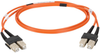 10m (32.8ft) SCSC OR OM2 MM Fiber Patch Cable INDR Zip OFNR -- EFN6025-010M - Image