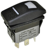 Switch, Rocker, Spst, 16A, 30V, Black; Switch Operation E-Switch - 54X1744 - Newark, An Avnet Company