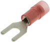Terminal, Spade/fork, #6, Crimp, Red; Product Range Hoffman Products - 44F095 - Newark, An Avnet Company