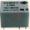 Relay;E-Mech;Gen Purp;SPDT;Cur-Rtg 10A;Ctrl-V 12DC;Vol-Rtg 120/28AC/DC;PCB Mnt - 70012004 - Allied Electronics, Inc.