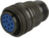 Circular Connector Plug Size 18, 10 Position, Cable; Product Range Amphenol Industrial - 92F5605 - Newark, An Avnet Company
