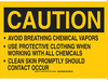 Chemical & Hazardous Material Sign - 125903 - Brady Corporation