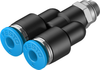 Push-in Y-fitting - QSY-M5-4 - Festo Corporation