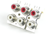 PJRA Series RCA Jacks 3x1, 3x2 - PJRAS3X1S02X - Conxall Corporation