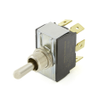 Carling Technologies 6GM5M-73 Unsealed Metal, 15A, DPDT, Momentary (On)-Off-(On) Toggle Switch -- 44270 - Image