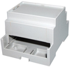 Din Rail Enclosure, Pc, Grey; Enclosure Type Camdenboss - 76R0175 - Newark, An Avnet Company