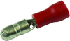 Terminal, Male Bullet, Crimp, Red; Product Range Multicomp Pro - 34P2222 - Newark, An Avnet Company