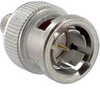 Connector, Crimp;75 Ohms;Straight;Coaxial;BNC;Gold;Plug;Brass;Polyethylene - 70042534 - Allied Electronics, Inc.
